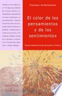 libro El Color De Los Pensamientos Y De Los Sentimientos